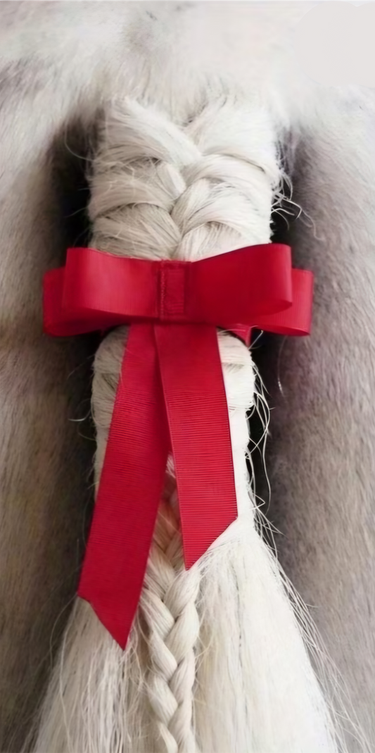 RED Tail Bow $20